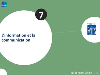 7
L’information et la
communication




                          32
 