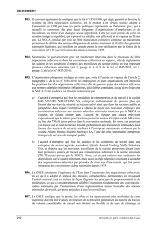 OIT : Rapports du Comité de la liberté Syndicale