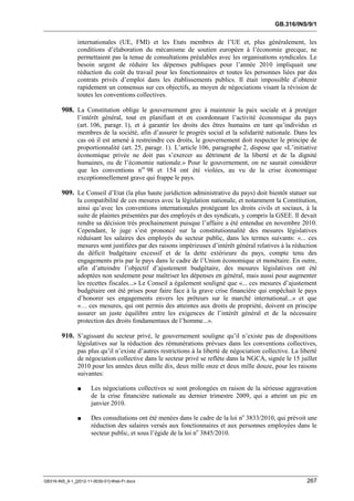 OIT : Rapports du Comité de la liberté Syndicale