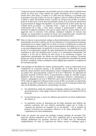 OIT : Rapports du Comité de la liberté Syndicale