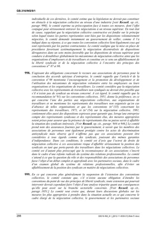 OIT : Rapports du Comité de la liberté Syndicale