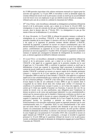 OIT : Rapports du Comité de la liberté Syndicale