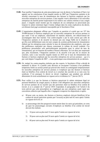 OIT : Rapports du Comité de la liberté Syndicale