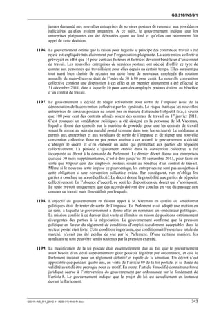 OIT : Rapports du Comité de la liberté Syndicale