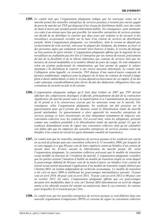 OIT : Rapports du Comité de la liberté Syndicale