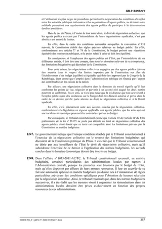 OIT : Rapports du Comité de la liberté Syndicale