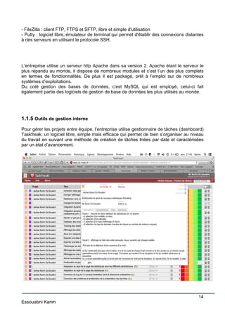 Rapport de stage de fin d'etudes du DUT | PDF