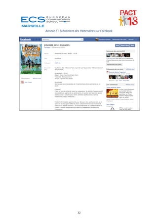 Annexe 5 : Evènement des Partenaires sur Facebook 




         




                       32
 