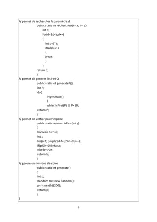 Rapport tp RSA | DOCX