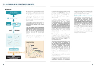 Methodology
Comtrade Database
Trade of commodities per country and year
Sales is determined
Datasets
SalesImport Export =-
Amount of e-waste generated per:
country, year, & product
Statistical
Correction
Link to 54 Categories
Outlier detection
International
Comparison
Extrapolation of time
series to 1980
Adjusted Sales data
Product lifespan Product Lifespan
+
12%
10%
8%
6%
4%
2%
0
Product lifespan (years)
5 10 15 20 25 30
Washing Machine
Flat Panel TV
Laptop
Airconditioner
DiscardingProbability
Product Lifespan
Trade in HS codes per country extracted
(1995-2002 of 175 countries)
2.1 Calculation of Sales and e-waste generated
The calculation of e-waste generated is based on
empirical data, a model and statistical routines.
The data in this report was obtained and treated
using the following steps:
1. Selecting the relevant codes that describe
EEE in the Harmonized Commodity Description
and Coding System (HS). The product scope is
shown in Annex 4.
2. Extracting the statistical data from the UN
Comtrade database. This was done for 175
countries, 260 HS codes for a time series of
1995 to 2012.
3. For the European Union, the international
tradestatisticaldatawasextractedfromEurostat
in the eight-digit combined nomenclature (CN)
codes. The CN is the more detailed European
version of the six-digit HS codes. Domestic
production data was also extracted from
Eurostat.
4. Converting the units to weight using the
average weight data per appliance type.
17
5. Calculating the weight of sales for 54 grouped
product categories (UNU-KEYs, see Annex 4)
by using the apparent consumption approach:
Sales = Import – Export. For 28 EU Member
States: Sales = Domestic Production + Import –
Export was used.
6. Performing series of automated outlier
analysis on the sales data. This is needed to
detect values that were too low (due to the lack
of domestic production data in some countries
were domestic production is relatively large)
or too high (due to misreporting of codes or
units). Those detected entries are replaced with
more realistic sales values either from the time
series of the origin country or from comparable
countries. These statistical routines lead to a
harmonised dataset with a similar scope and
consistent sales for a country based on their
own trade statistics.
7.Determiningthee-wastegeneratedbycountry
by applying the “Sales – Lifespan Distribution”
method with empirical lifespan data. Lifespan
data is obtained from the 28 EU Member States
using the Weibull distribution (Magalini et al.
2014; Baldé et al. 2015).
The lifetime assumes, mathematically, the form
of the Weibull function, with parameters of
scale and shape. The scale parameter, which is
associated to the average life of EEE, was fitted
to real data in EU in order to get the closest
real life characteristics. The average age of
household EEE stocks and the average age of
discarded e-waste enabled the construction of
lifetime profiles for each product. This included
the dormant time of electronic equipment on
storage.
The e-waste generated results for each country
are presented in Annex 1.
A full overview of the methodology can be found
in the guidelines on e-waste statistics from the
Partnership on Measuring ICT for development
and the report on the common methodology that
was developed for the European Commission
(Magalini et al. 2014; Baldé et al. 2015).
Date Quality for Measuring E-waste generated
The outcomes of the e-waste generated bear
some limitations. First of all, the domestic
production was not considered for countries
outside the European Union. This is then
correctedwiththestatisticalroutinesthatdetect
and replace outliers. This accuracy is estimated
to be ± 10 per cent. Thus, the presented e-waste
generated data is expected to have the same
accuracy. The lifetimes were also only known in
the countries of the European Union (Magalini
et al. 2014), and these were used for the other
countries. This was also an assumption that
inevitably leads to some uncertainty. This
uncertainty is expected to be also ± 5 to 10 per
cent of the e-waste generated.
16
 