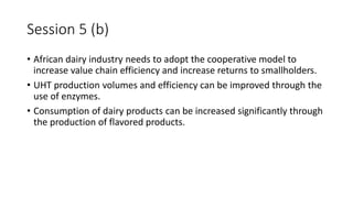 RAPPOTTEURS REPORT FROM PROCEEDINGS OF - THE 10th ESADA conference