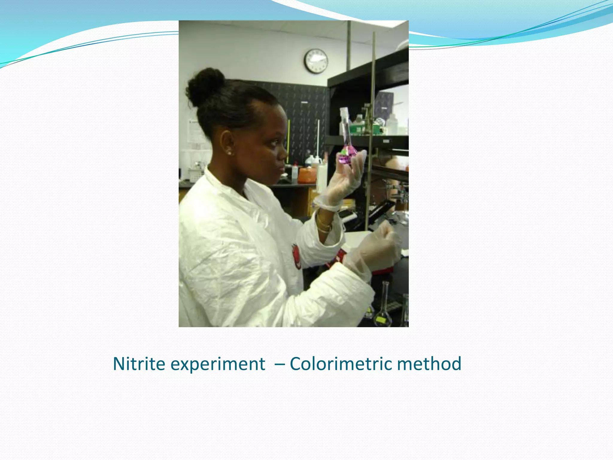   Nitrate concentration was the much higher than ammonia   and nitrite in all samples; an indication of pollution which occurred a while ago.
