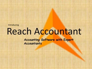 Introducing Reach Accountant Accounting Software with Expert Accountants 