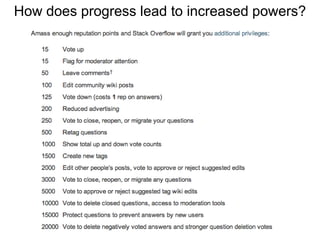 How does progress lead to increased powers? 