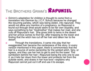 Rapunzel PPT