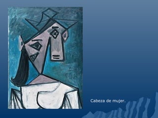 Cabeza de mujer.
 