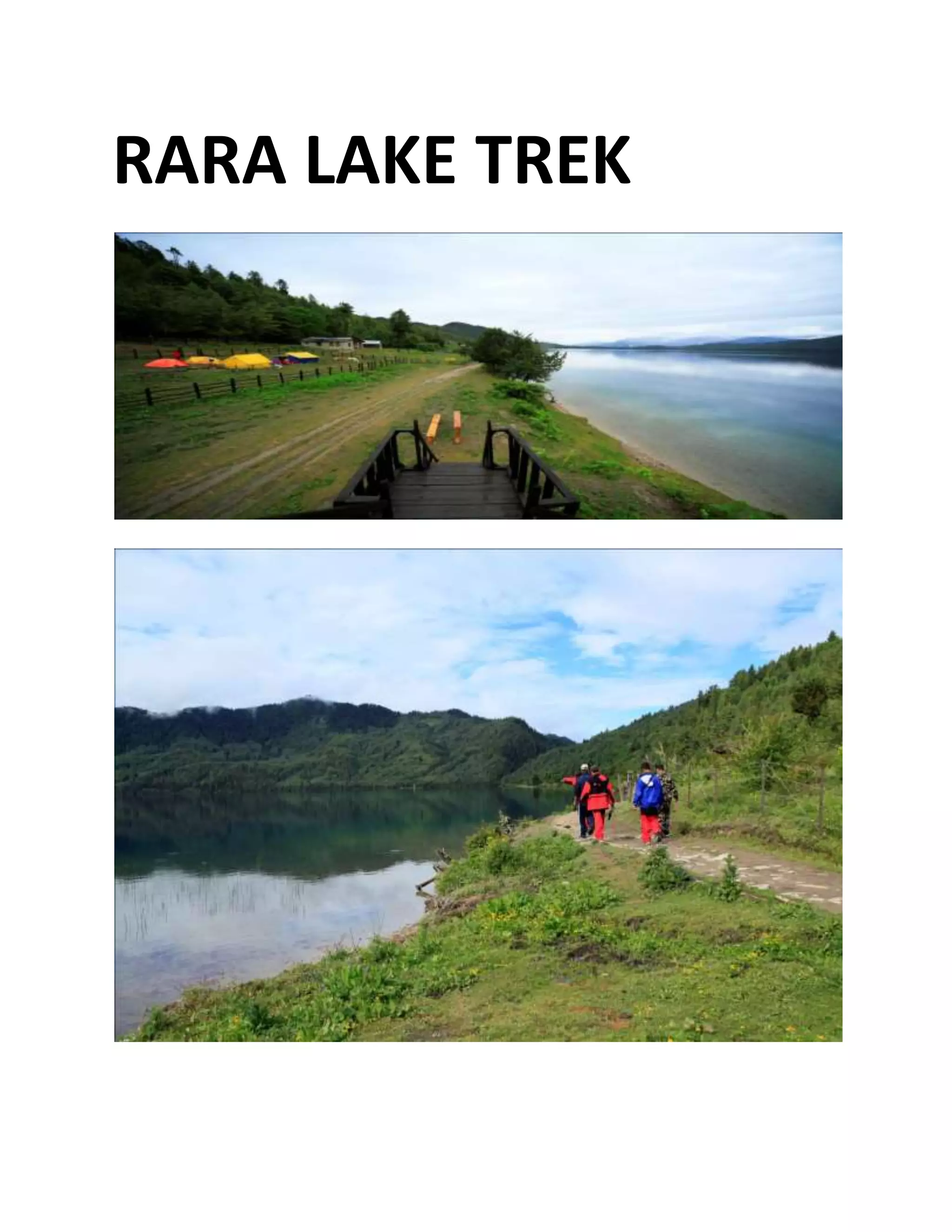 Rara lake trek | DOCX