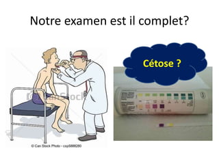 Notre examen est il complet?
Cétose ?
 