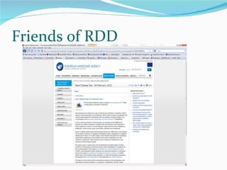 Friends of RDD 