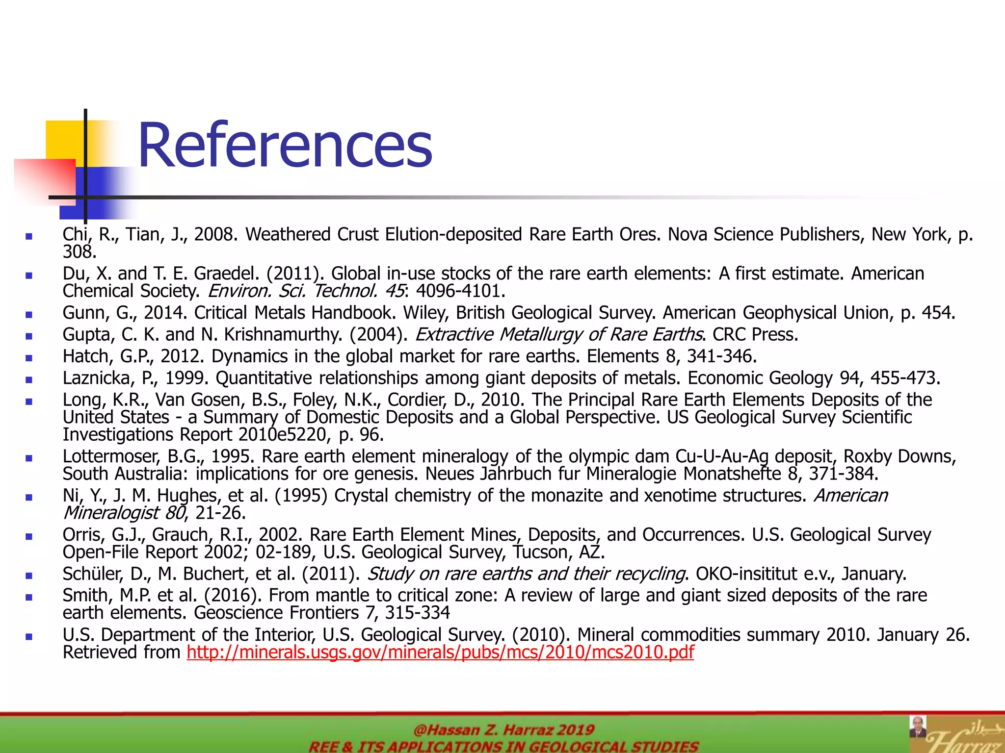 Rare earth elements and its applications in geological studies | PDF