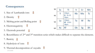 Rare earth elements and their properties and their applications in ...