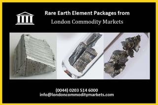 Rare earth investments - Technology package