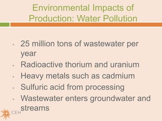 World Mine Production and Reserves (2009 Data)