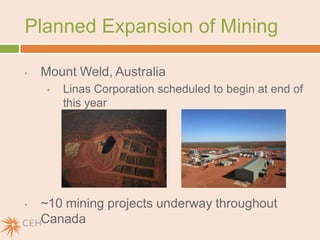 Environmental and Public Health Issues