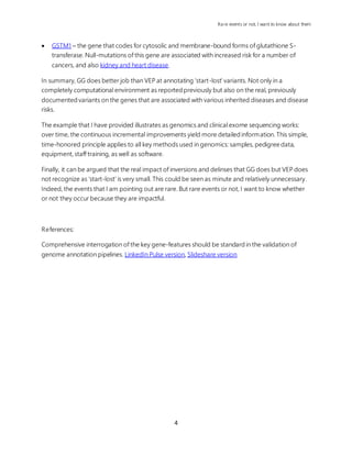 Rare events or not i want to know about them | DOCX