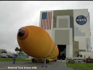 External Tank Enters VAB 