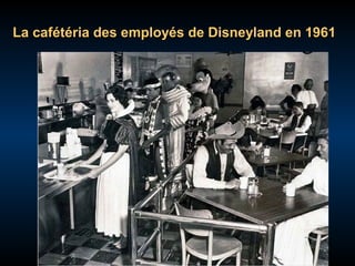 La cafétéria des employés de Disneyland en 1961

 