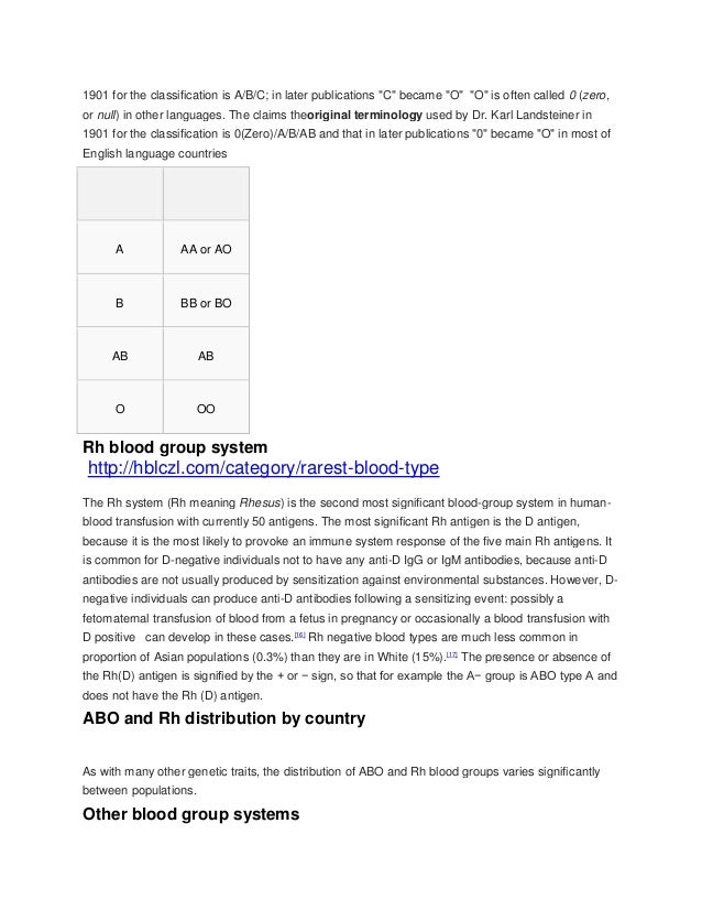 rarest-blood-type