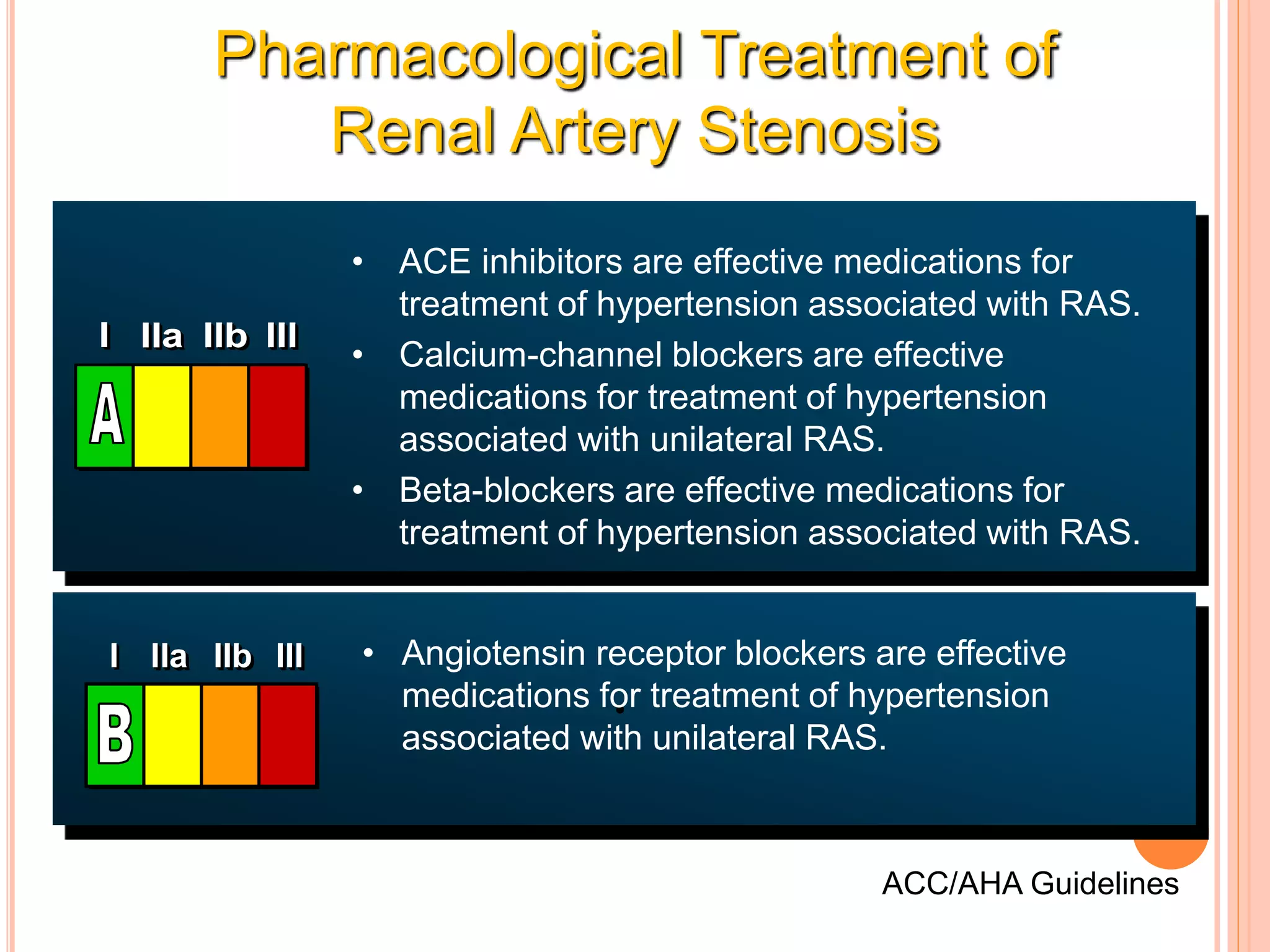 Renal Artery Stenosis PPTX Renal Artery Stenosis PPTX