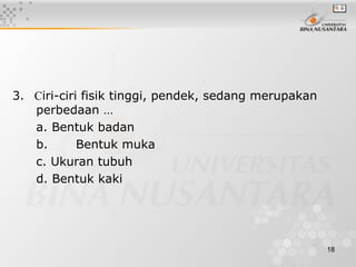 Jenis Ras Jenis-Jenis Ras di Indonesia (Pend.Pancasila) | PPT