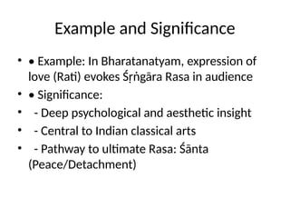 Shanta Rasa Examples Rasa_and_Bhava_Theory ,comapring eastern and western concept | PPTX