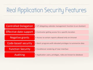 Real Application Security (RAS) and Oracle Application Express (APEX) | PDF