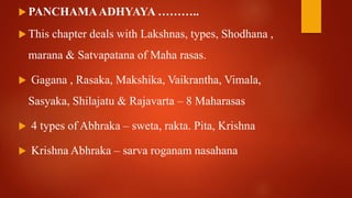 RASA PRAKASHA SUDHAKARA- BOOK REVIEW | PPTX
