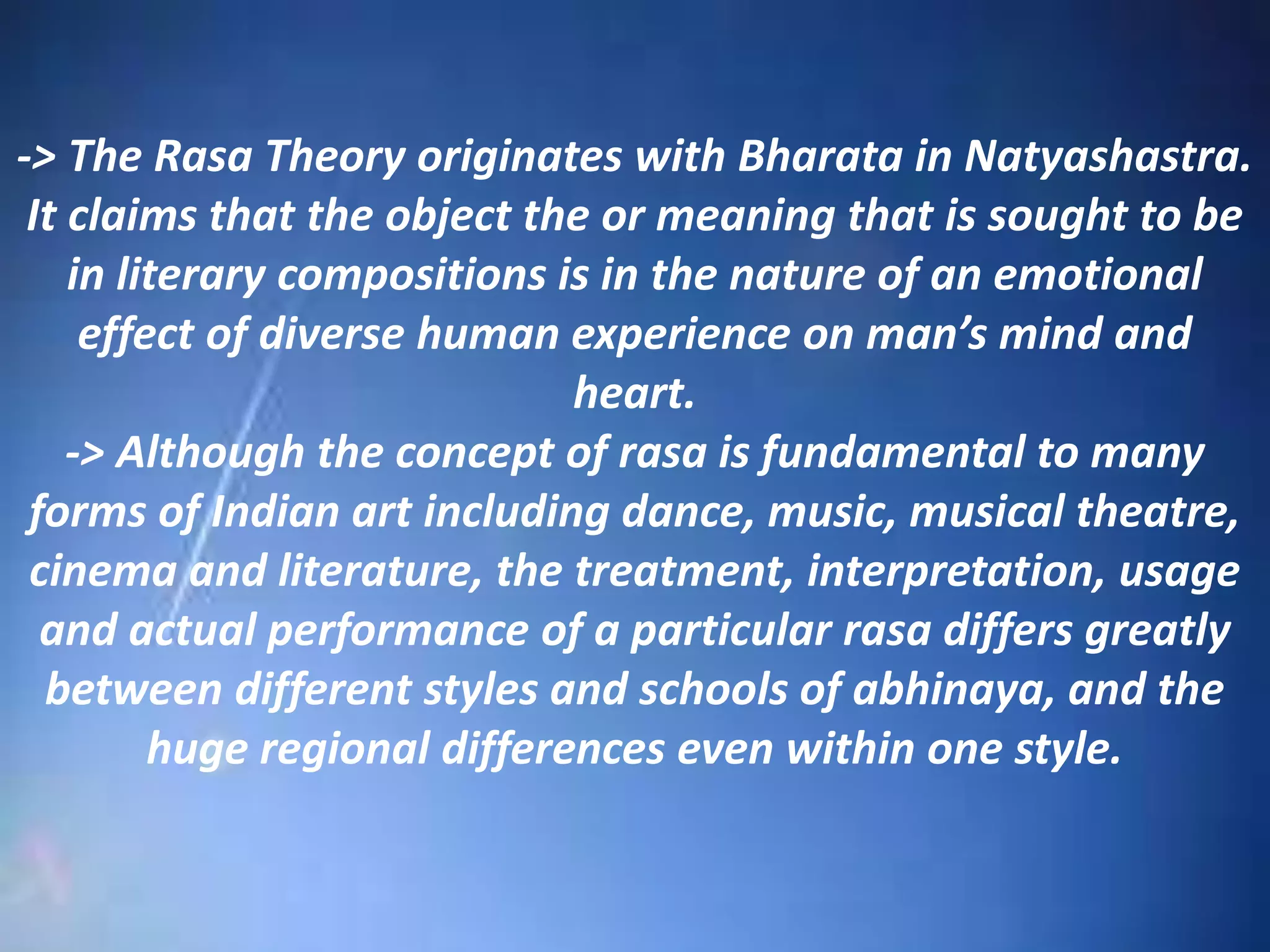 Complementary Rasas Rasa theory presentation | PPTX