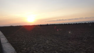 Sun set at Ras Elbar