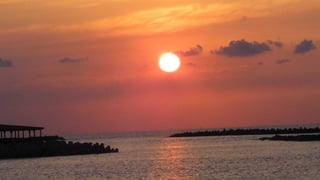 Sun set at Ras Elbar