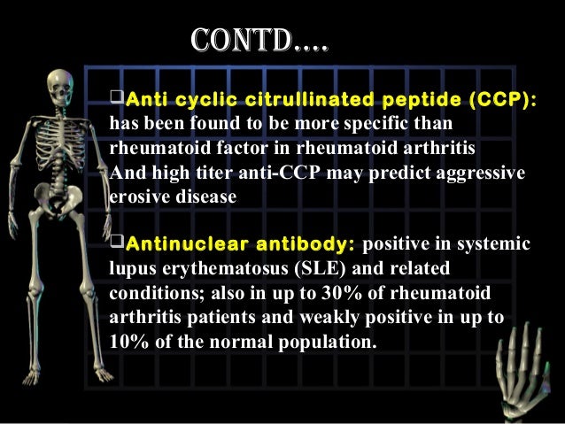 Rheumatoid arthritis diagnosis