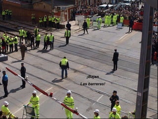 ¡Bajan Las barreras! 