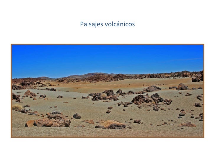 Rasgos litológicos y el modelado