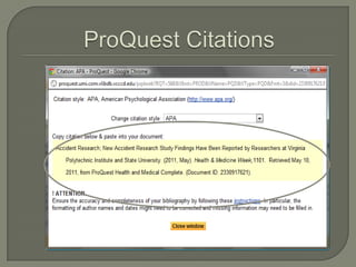 Accessing Databases From Off Campus