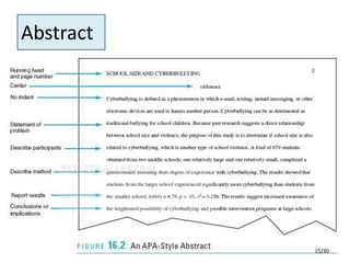 APA Style Research Paper | PPTX