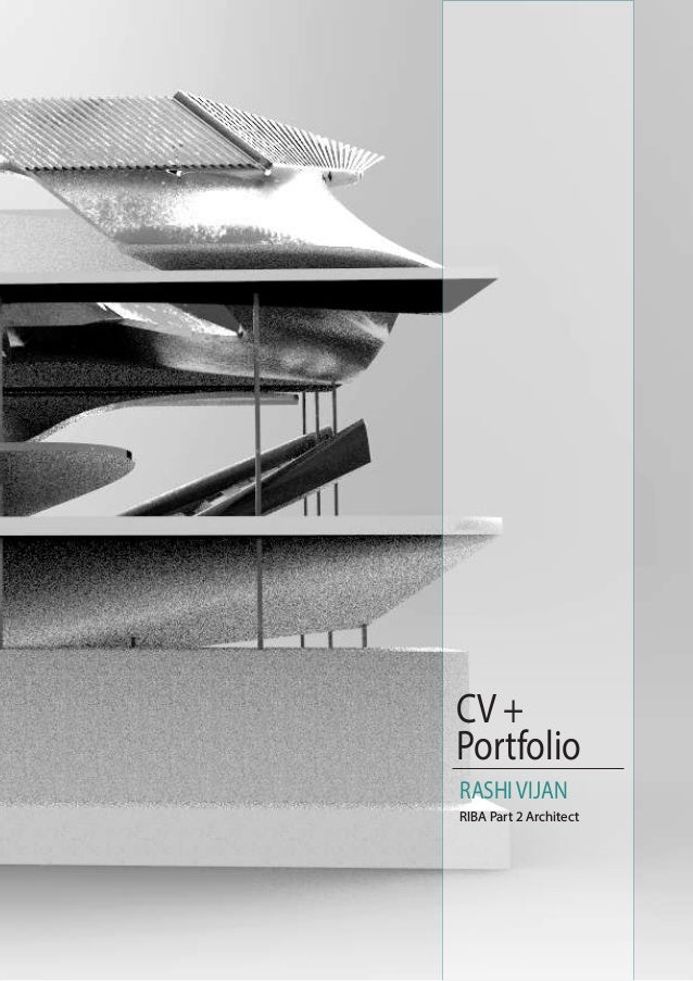 Architecture Cv Portfolio Rashi Vijan