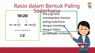MATERI KELAS 6 MATA PELAJARAN Rasio.pptx