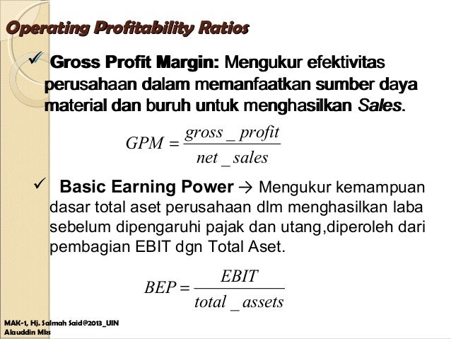 Rasio Rasio Keuangan