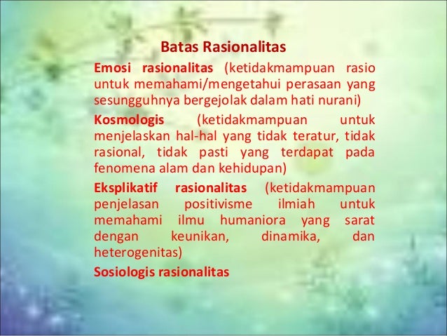 Tesis sintesis antitesis adalah