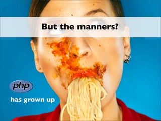 “Spaghetti a la OOP” anyone?




                                                                     * 2005
* Sample Snip...